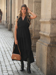 Vestido Folhos